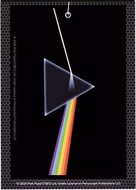 Rocksax Pink Floyd Darkside Air Freshener in Black and Pink