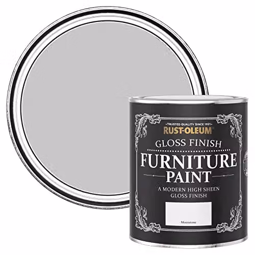 Rust-Oleum White Gloss Furniture and Skirting Board Paint, 750ml