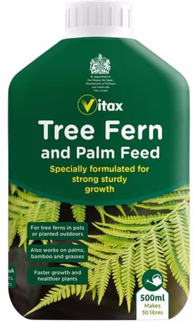 Vitax Tree Fern and Palm Liquid Plant Feed, 500ml