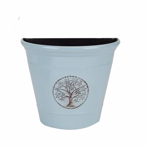 VFM e-Store Blue Plastic Window Box Planter, W: 22.8 cm, H: 12.8 cm – 1
