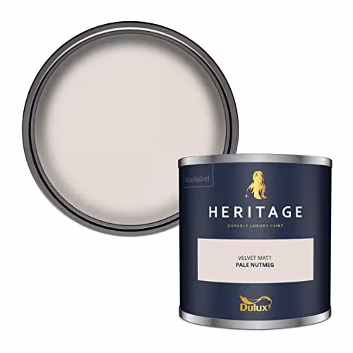 Dulux Trade Heritage Velvet Matt Emulsion Pale Nutmeg Beige, 2.5l – 1