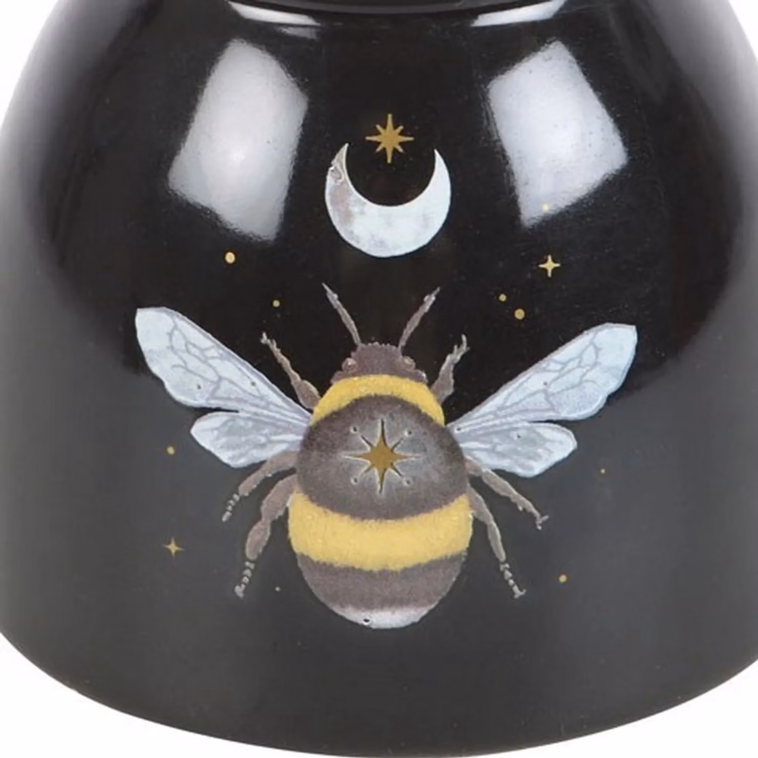 Something Different Dark Forest Bee Oil Burner in Black – 2