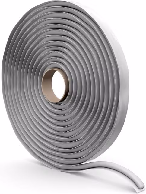 Drybase White Waterproof Butyl Rope for Plaster Mesh Membrane, 10mm x 5m