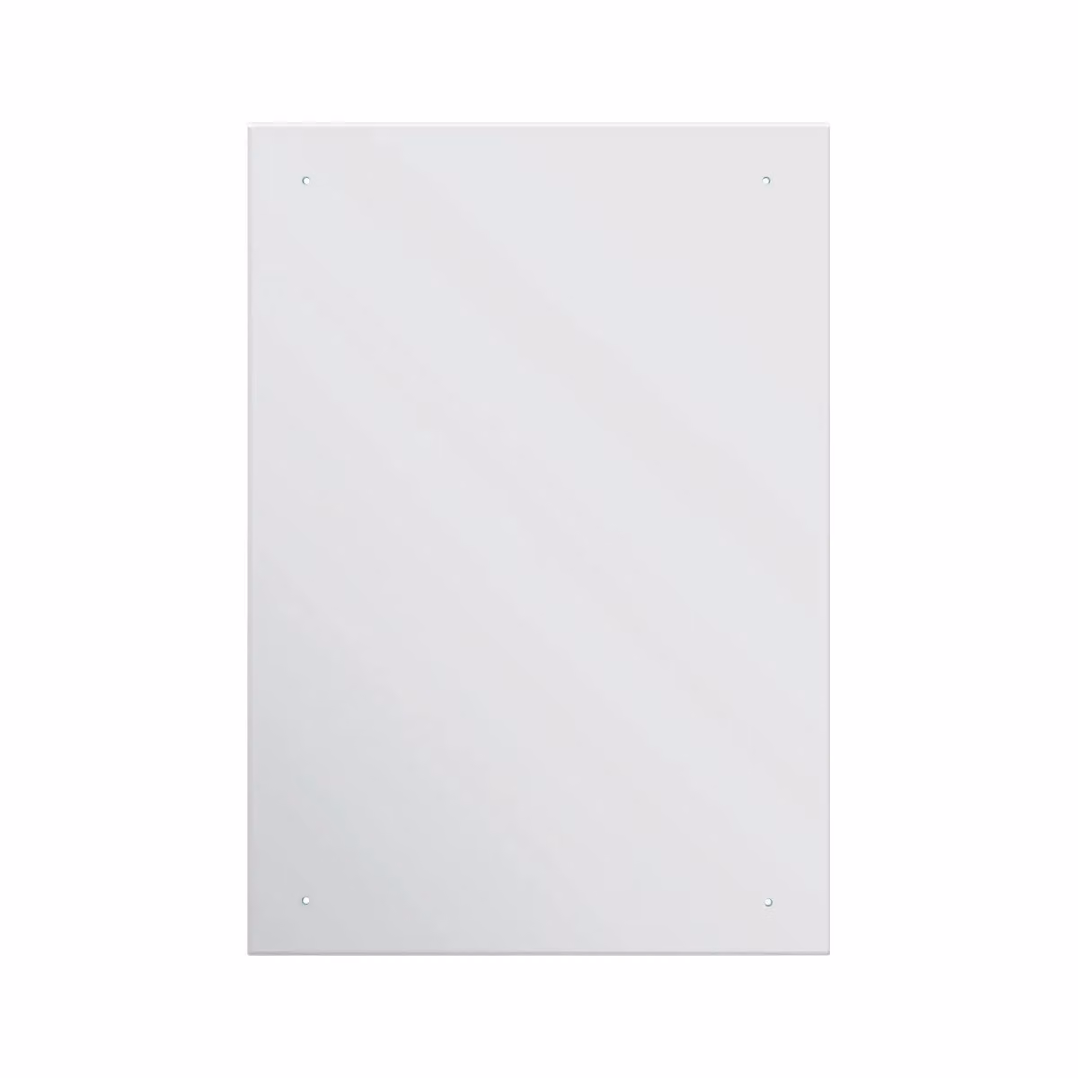 MirrorOutlet Circuitt 4mm Rectangular Sheet Mirror Glass in Silver, W: 60 cm, H: 80 cm – 2