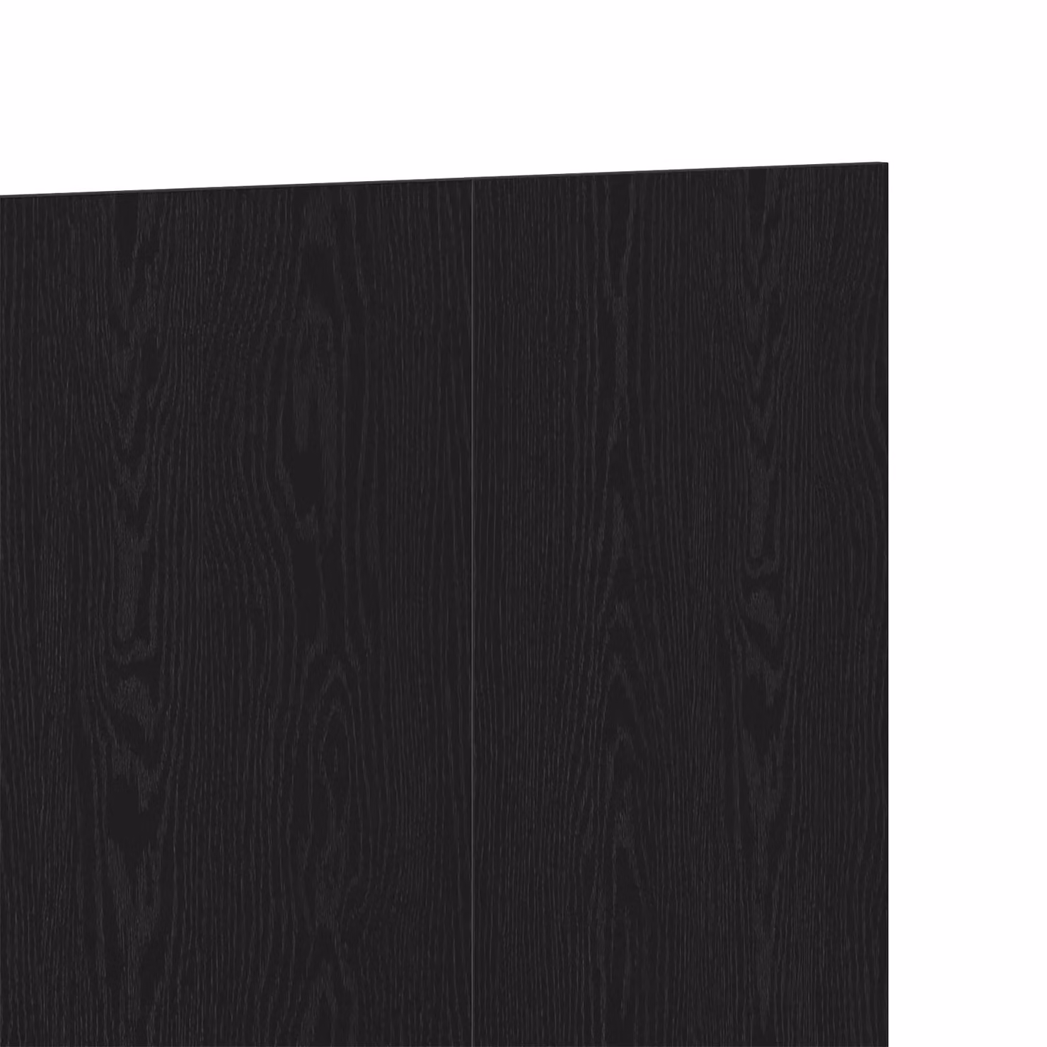 Berkfield Home Black Oak Headboard in Matt Engineered Wood, W: 160 cm, D: 1.5 cm, H: 80 cm – 3