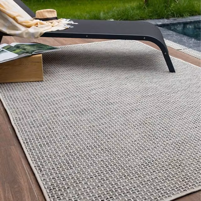 THE RUGS Magic Plain Cream Outdoor and Indoor Rug, W: 80 cm, L: 150 cm