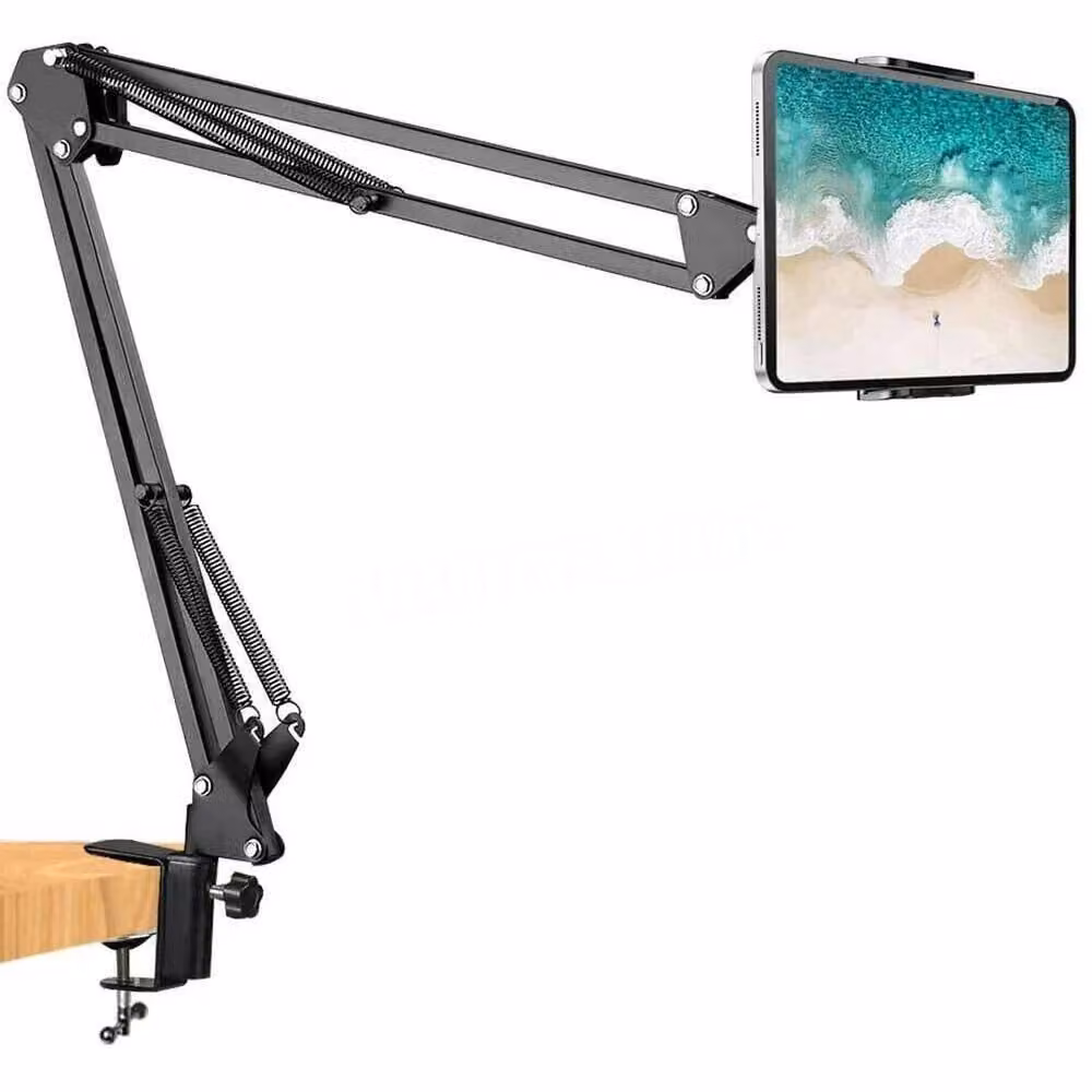 SPETLEK Universal 360° Long Arm Tablet Stand in Black – 2