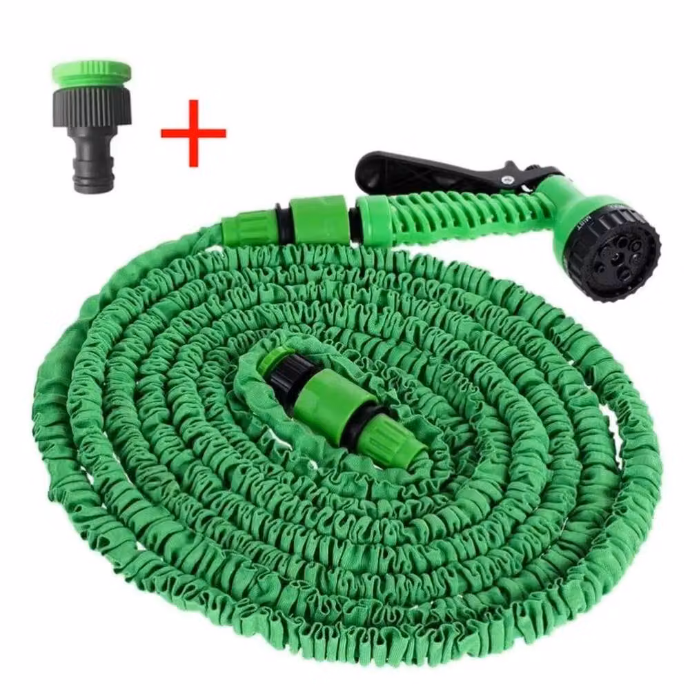 FLAVORA Expandable Magic Garden Hose Pipe, Green, 15m – 2