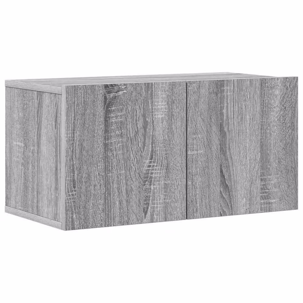 Berkfield Home Classic 4 Piece Grey TV Cabinet Set in Matt Engineered Wood – 2