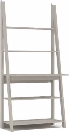Lemon Pavilion Furniture Tiva Grey Ladder Writing Desk, W84 x D50 x H175.4 cm – 1