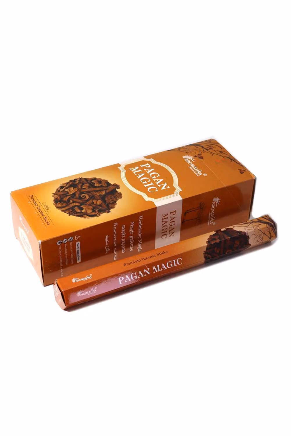 KDMD Aromatika Hexagonal Charcoal-Free Incense Sticks Pagan Magic Scent in Brown – 2