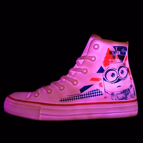 Spearmark Despicable Me Minions Colour Changing LED Night Light Sneaker in Yellow and White – 3