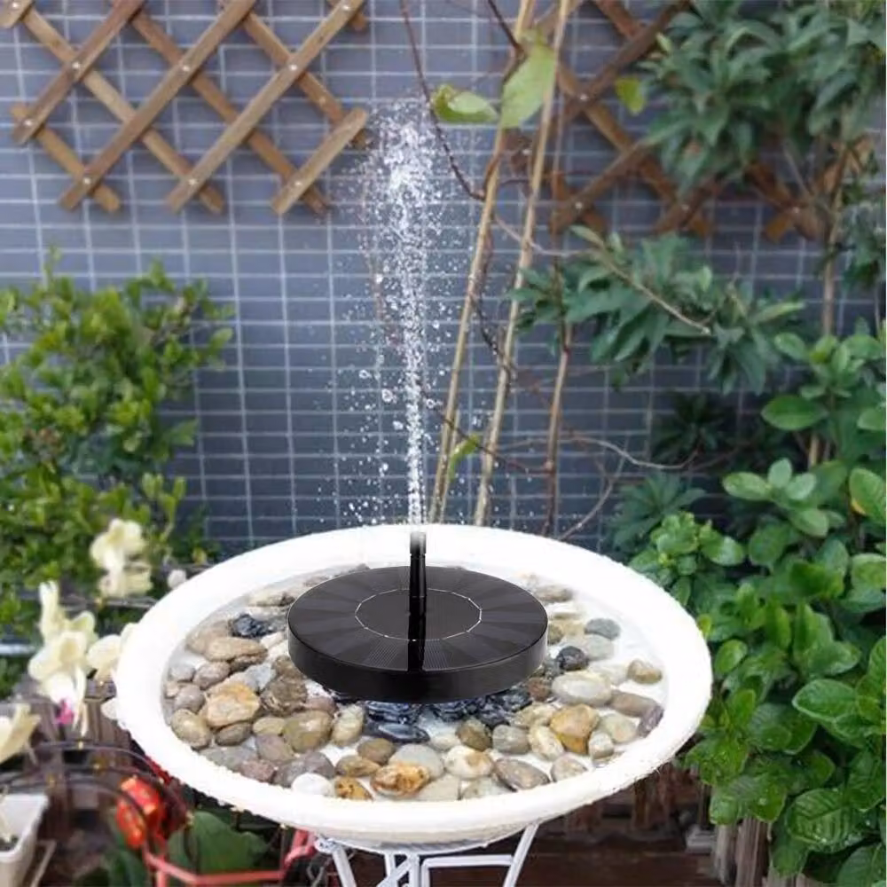 FLAVORA Solar Submersible Fountain Water Pump, 200L/H, Black – 3