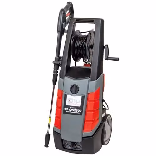 SIP CW2800 Electric Pressure Washer 2800W 180 bar 510L/h Silver