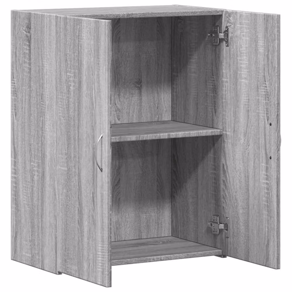Berkfield Home Durable File Cabinet in Grey Sonoma, W/D/H: 60 x 32 x 77.5 cm – 3