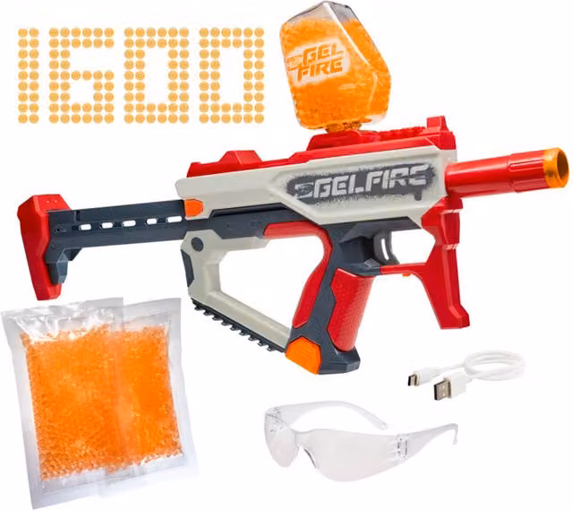 Hasbro Nerf Pro Gelfire Mythic Dart Blaster in Red