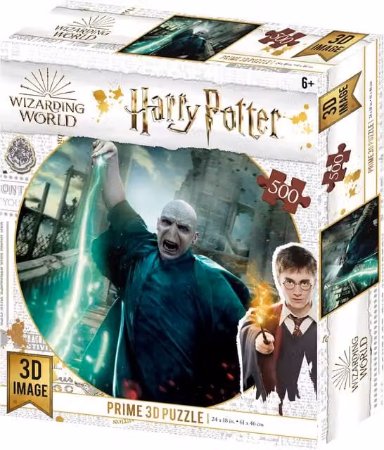 Harry Potter Voldemort Prime 3D Puzzle, 500 Pieces, Multicolour