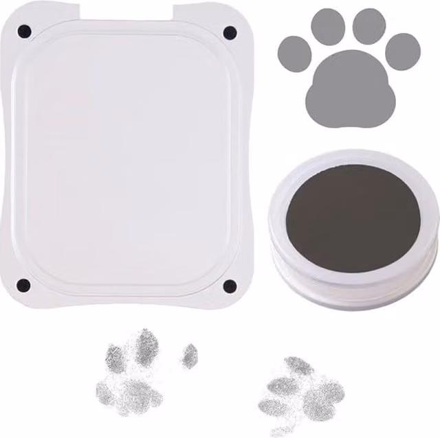 Artline PETATTI Paw Print Stamp Pad in Grey