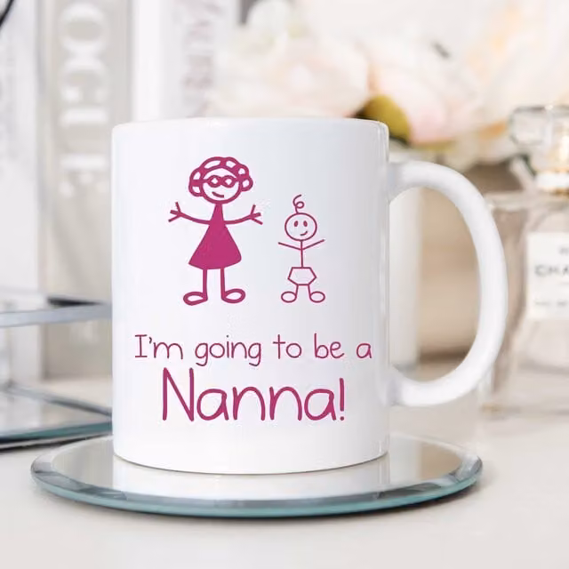 60 Second Makeover I'm Going To Be A Nanna Again Ceramic Mug in White