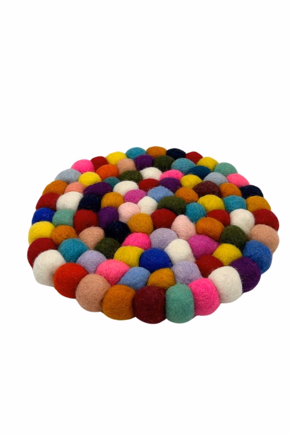 KDMD Multicolour Round Felt Ball Placemat – 2