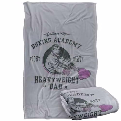 LOGOVISION Justice League Joker Arkham Asylum Dads Club Super Soft Fleece Throw Blanket, Multicolour – 1