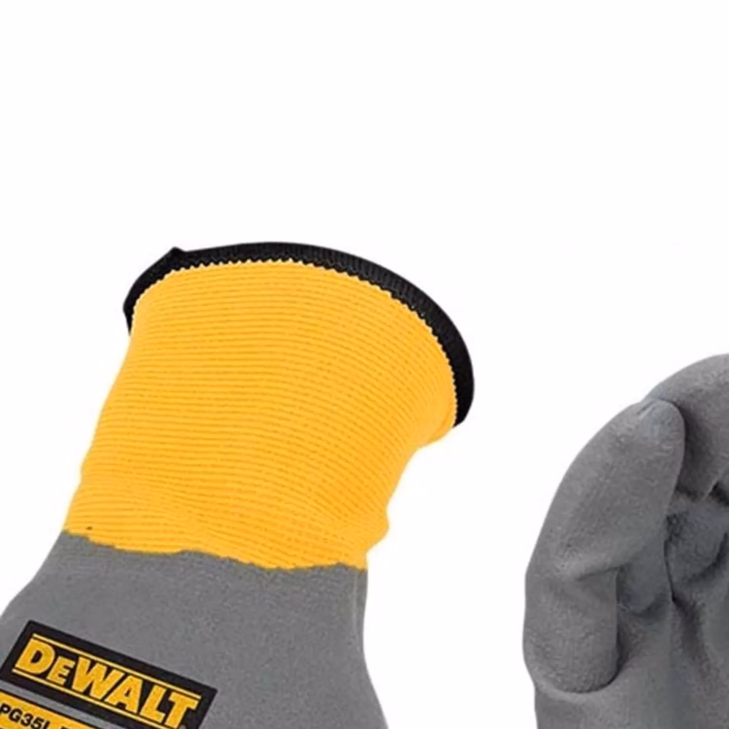 DeWalt Water Resistant Nylon Grip Gloves, Multicolour, Size L (9) – 2