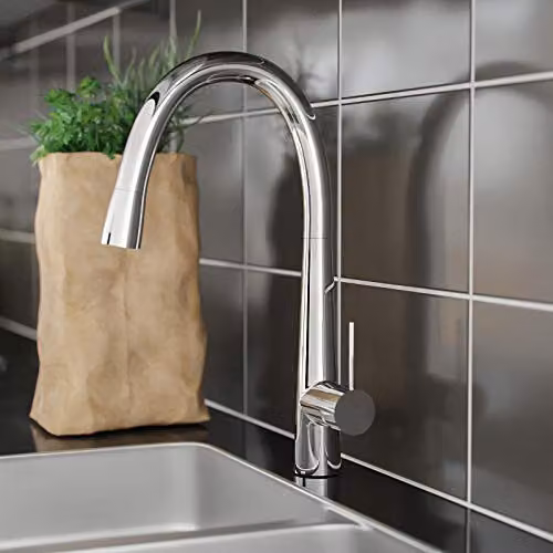 Nes Home Single Lever Chrome Kitchen Tap – 1