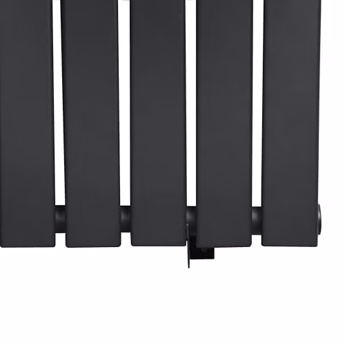 Monster Shop Modern Designer Single Column Vertical Radiator in Matt Anthracite Grey, H: 160 cm x W: 42 cm – 4