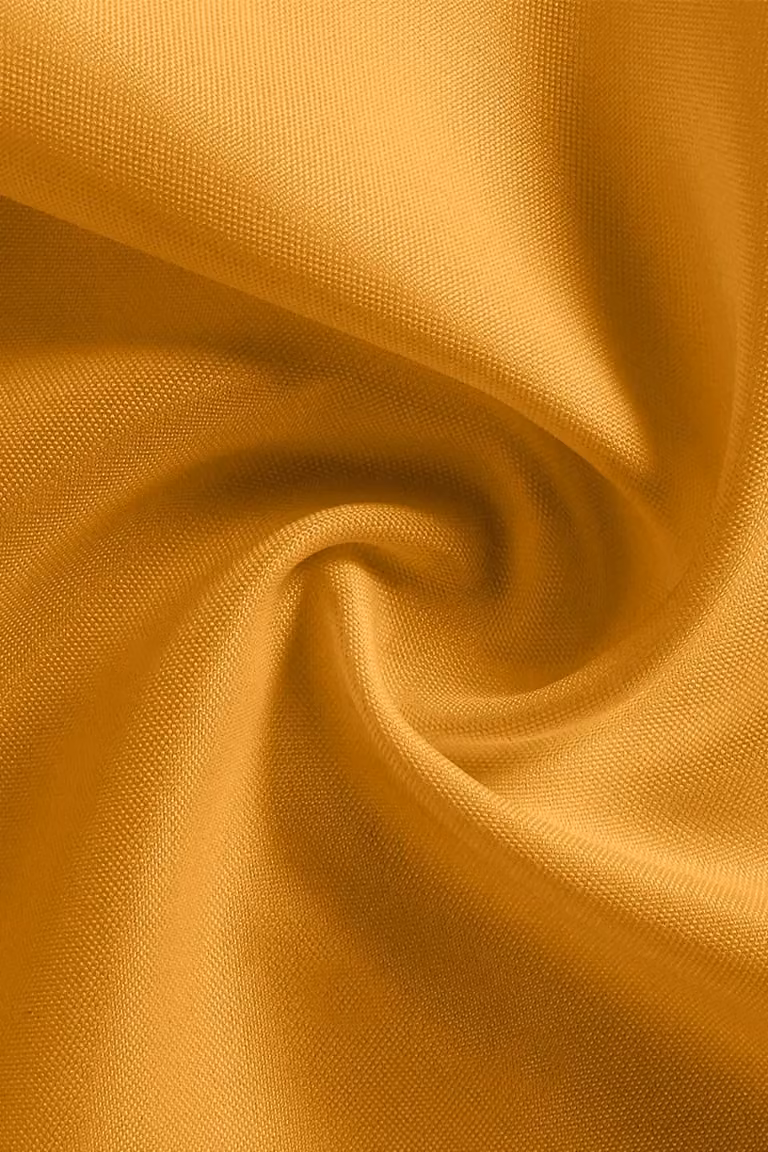 Neel Blue Reusable Polyester Table Napkins in Gold, W/D: 50 x 50 cm