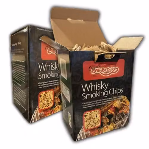 Warma Premium Whisky Wood BBQ Smoking Chips, 2 Packs