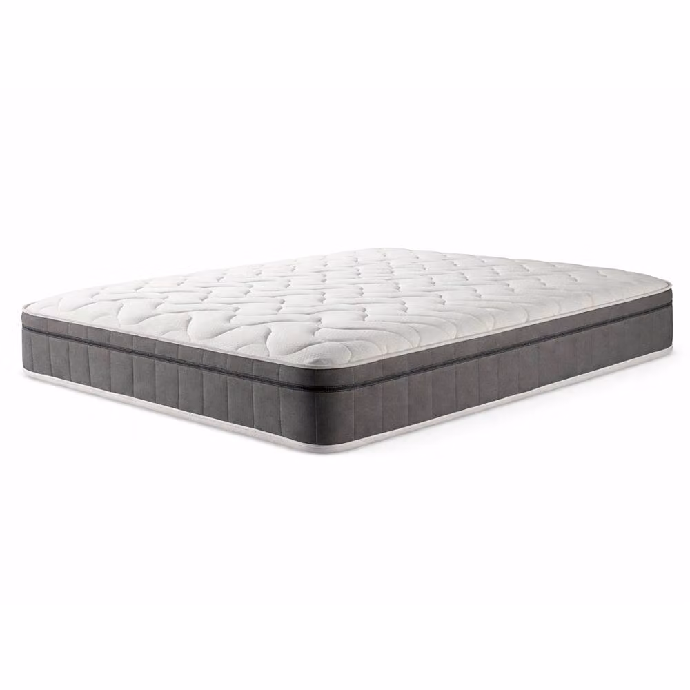 Aspire CloudRest Pocket Hybrid Euro Top Mattress, Medium Comfort, White, W/D/H: 120 x 200 x 23 cm – 2