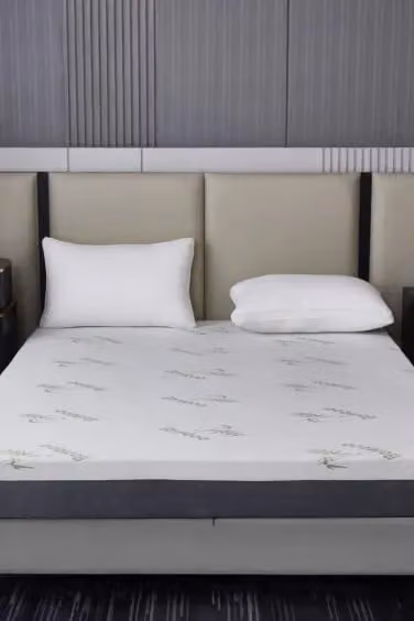 Ezysleep Bamboo Memory Foam Mattress in White, W/D/H: 90 x 200 x 18 cm – 2