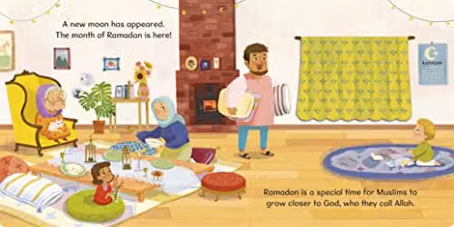 Ladybird First Festivals: Ramadan Lift-the-Flap Multicolour Paper Book – 2