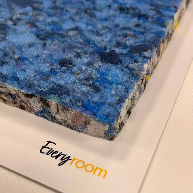 Bedding Mill 11mm Carpet Underlay, Light Blue, 15 SQM