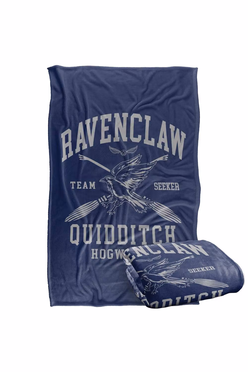 Warner Bros. Harry Potter Ravenclaw Quidditch Arch Super Soft Silky Touch Fleece Throw Blanket, Multicolour, W: 127.0 cm, H: 152.4 cm – 7