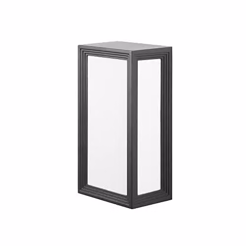 Netlighting Thomas Outdoor Wall Fixture, Grey, IP44, E27, 23W