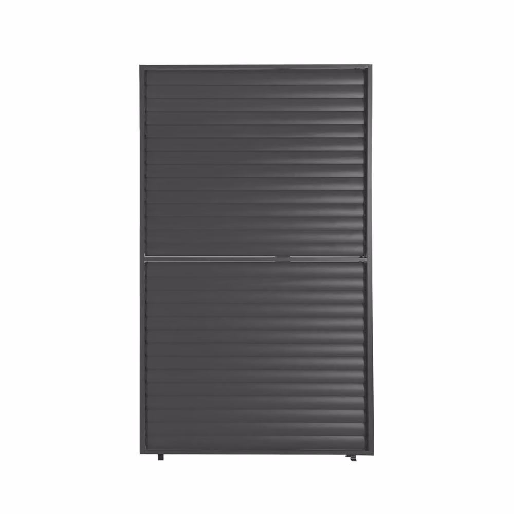 Sweekeek Adjustable Aluminium Slat Louver Panel for Palace Pergola, Dark Grey, Width: 130 cm – 4