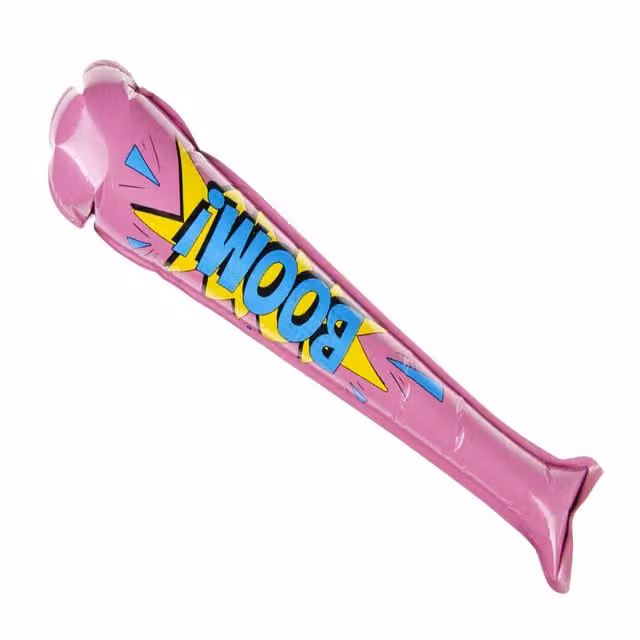 LG-Imports Single Hero Self-Inflating Bat in White and Purple