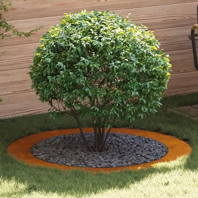 Berkfield Home Large Corten Steel Planter in Brown – 1