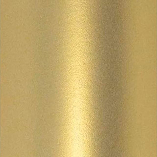 Syntego Pack of 20 Gold Satin Construction Paper, A4 Size