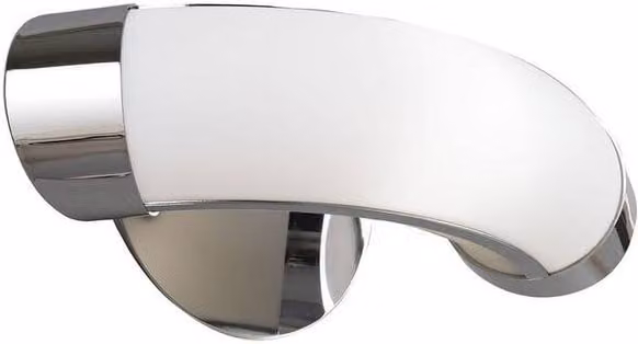 Netlighting Guss Switched Wall Lamp with GU10 Socket in Polished Chrome and Grey – 1