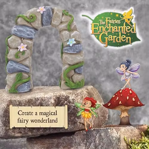 VFM e-Store Multicolour Stone Arch Fairy Garden Ornament – 4