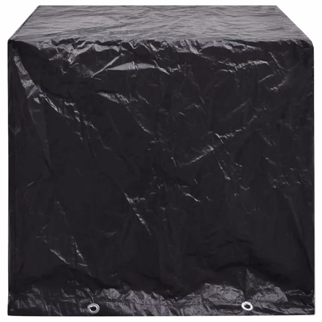 Berkfield Home Garden Furniture Cover with 8 Eyelets, Black, W/D/H: 122 x 112 x 98 cm – 3