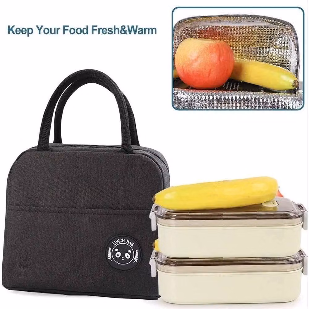 NESTLUNE Insulated Picnic Cool Bag in Black, W: 100 cm, D: 15 cm, H: 15 cm – 4