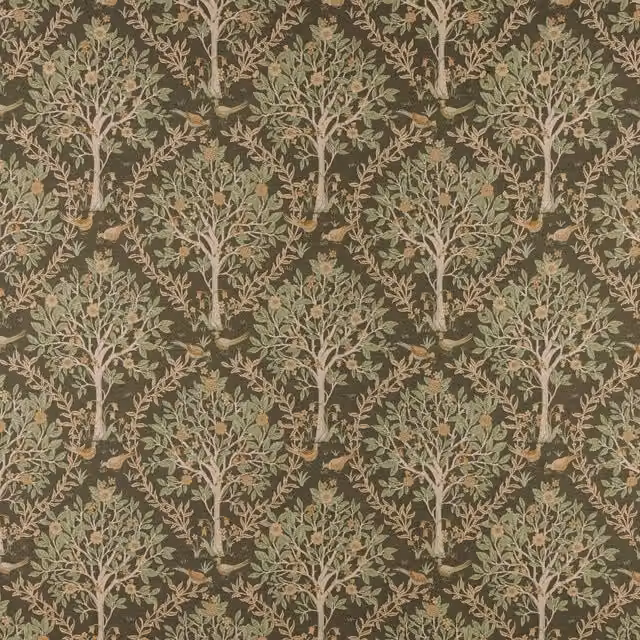 Ashley Wilde Bedgebury Fabric in Green