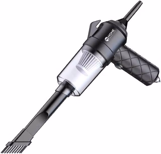 My Home 6 in 1 Mini Vacuum with Blow Function in Black