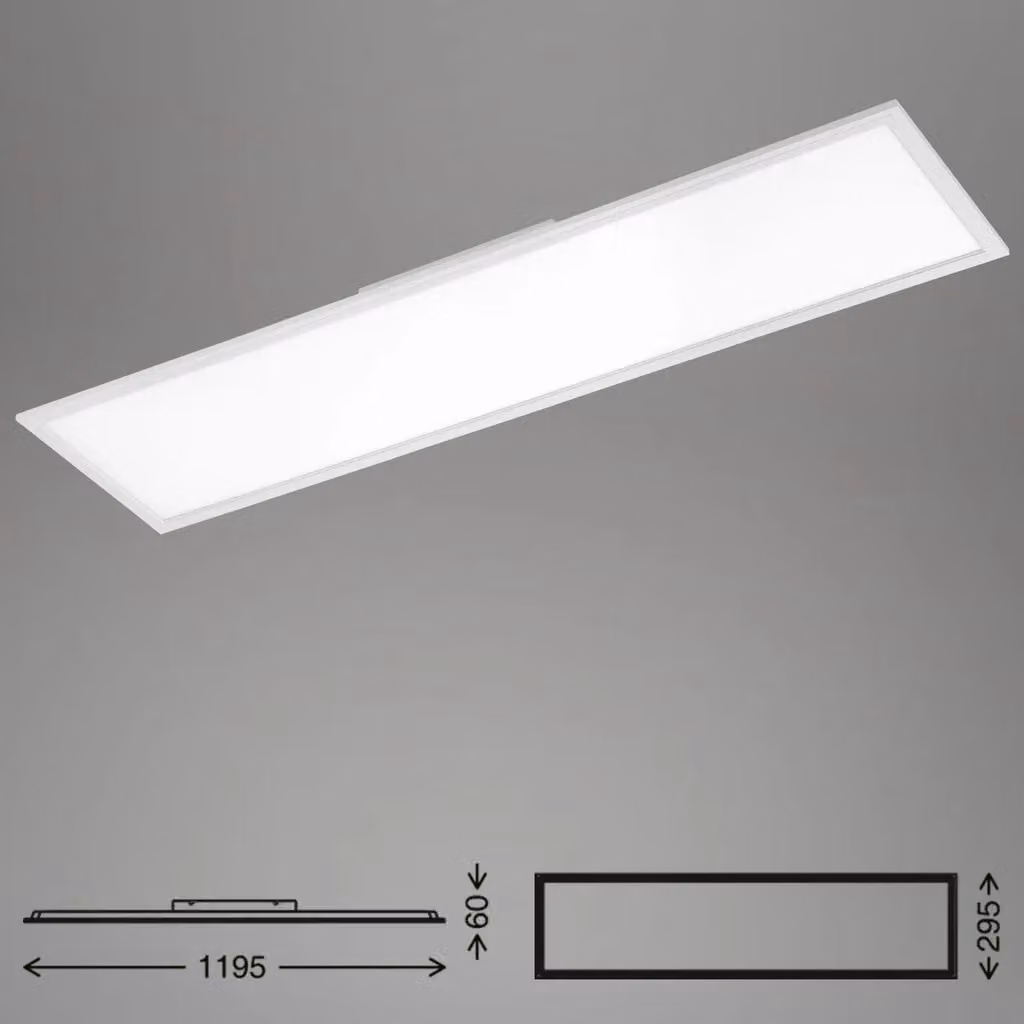 Briloner Ultraslim White 38W LED Ceiling Panel – 3