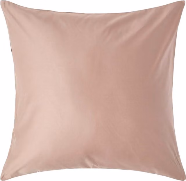 Homescapes 1000 Thread Count Egyptian Combed Cotton Mako Satin Housewife Pillowcase in Moonlight Beige, W: 60 cm x H: 80 cm
