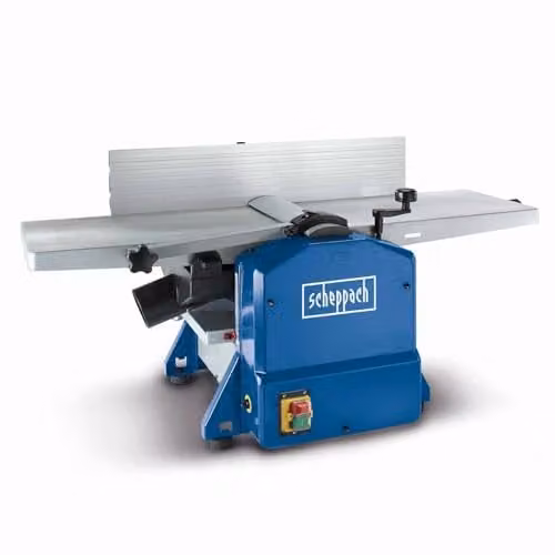 Scheppach HMS1070 Benchtop Planer Thicknesser, 1500W, 8500rpm, Blue, Width: 254 mm, Height: 120 mm – 1