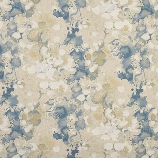 Terrys Laverne Fabric in Blue